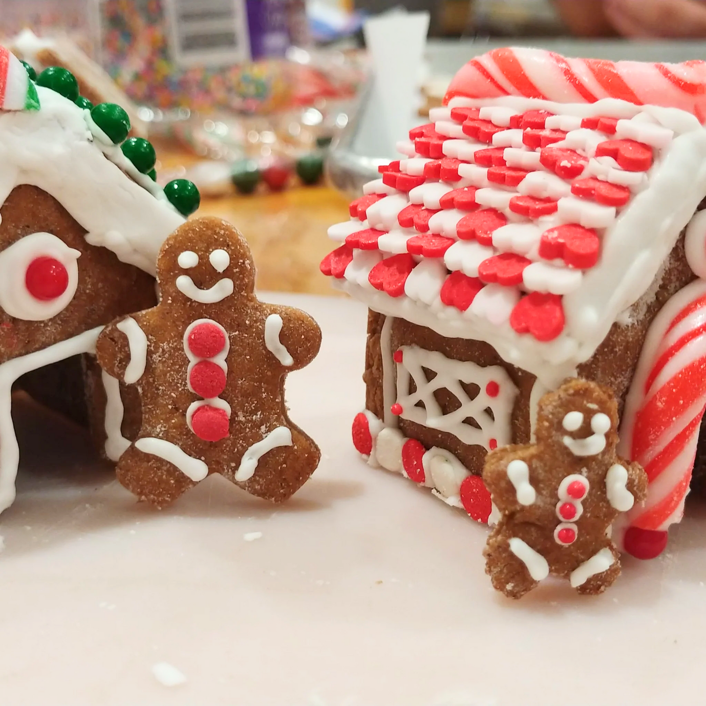 Mini Gingerbread House Cookie Cutters Set, Holiday Baking Tools for Christmas Cookies, Fun Cookie Shapes, Kids Baking Activities, Christmas party Favors, gingerbread house kit, Gingerbread decorating, Gingerbread decorating party, Kids Christmas Activity, Gingerbread and Hot Cocoa, 