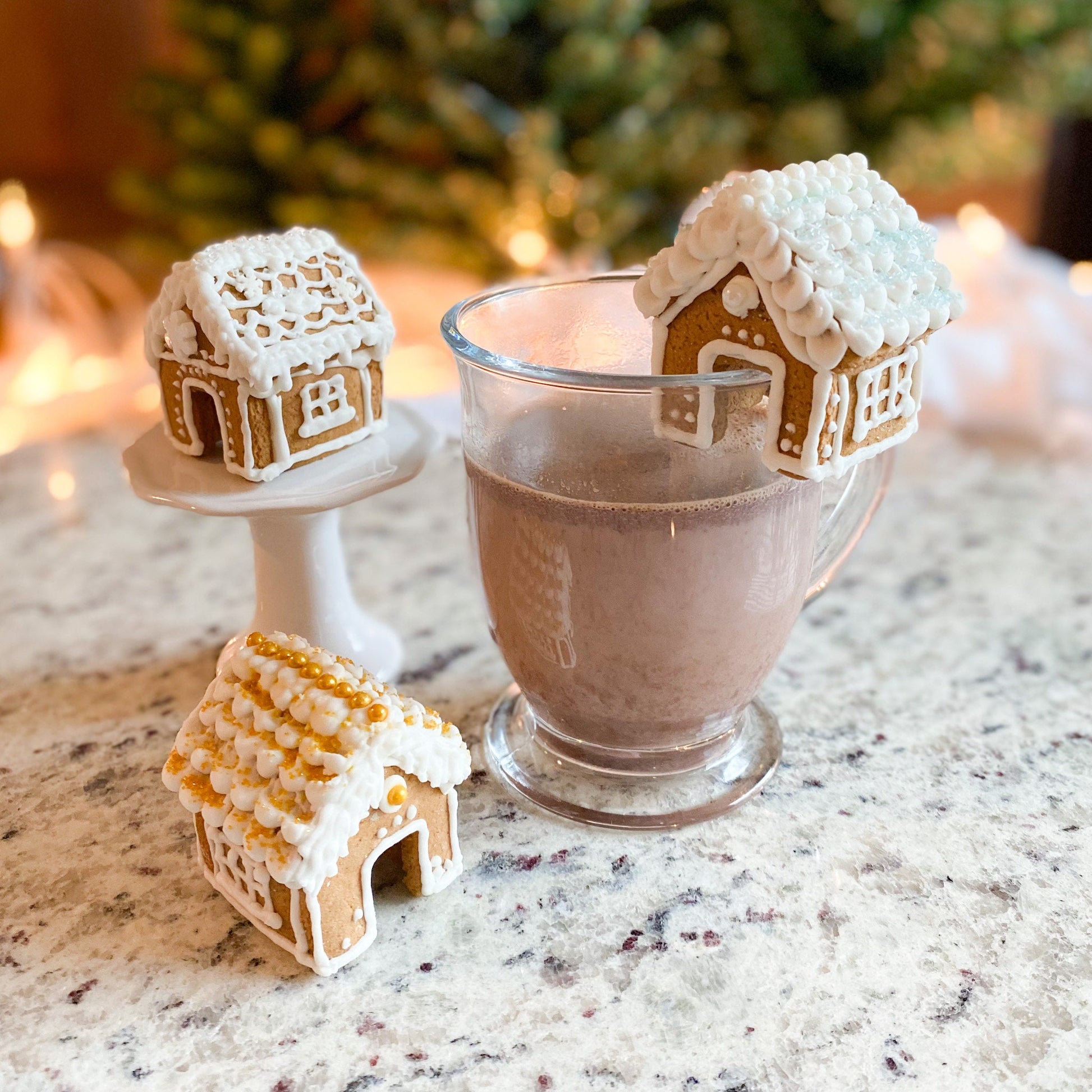 Mini Gingerbread House Cookie Cutters Set, Holiday Baking Tools for Christmas Cookies, Fun Cookie Shapes, Kids Baking Activities, Christmas party Favors, gingerbread house kit, Gingerbread decorating, Gingerbread decorating party, Kids Christmas Activity, Gingerbread and Hot Cocoa, 